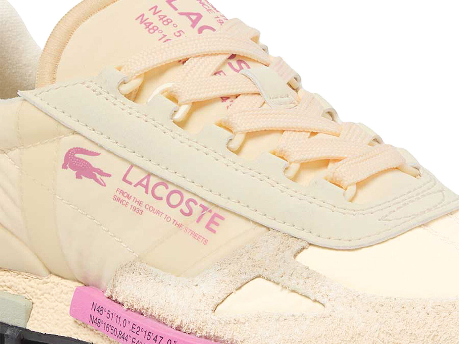 LACOSTE WOMEN ELITE ACTIVE SNEAKERS OFF WHITE LIGH