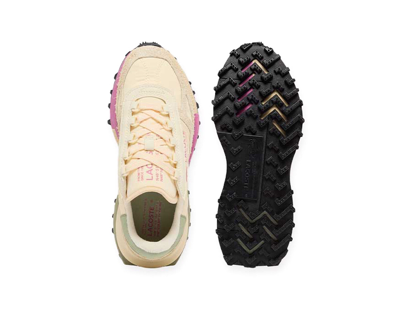 LACOSTE WOMEN ELITE ACTIVE SNEAKERS OFF WHITE LIGH