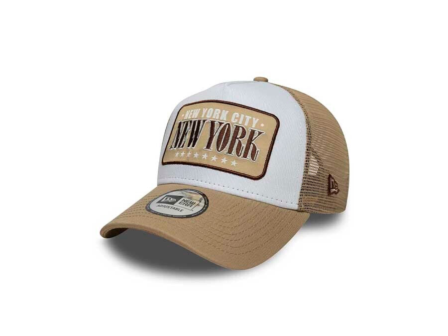 GORRA NEW ERA LOCATION PATCH TRUCKER NEWERA CAMWHI