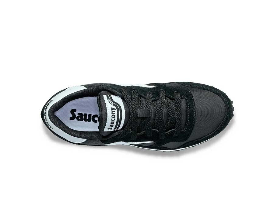 SAUCONY DXN TRAINER W1 BLACK WHITE