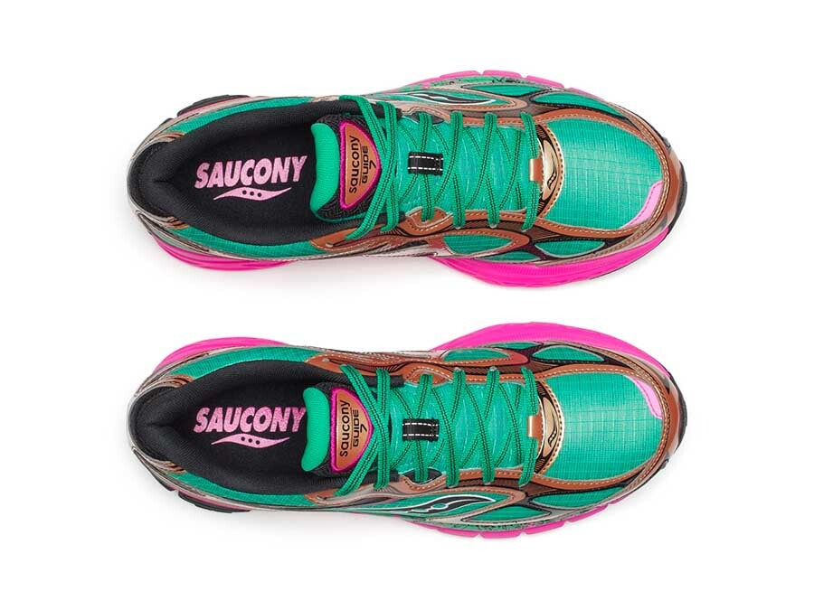 SAUCONY GUIDE 7 GREEN HI OCTANE