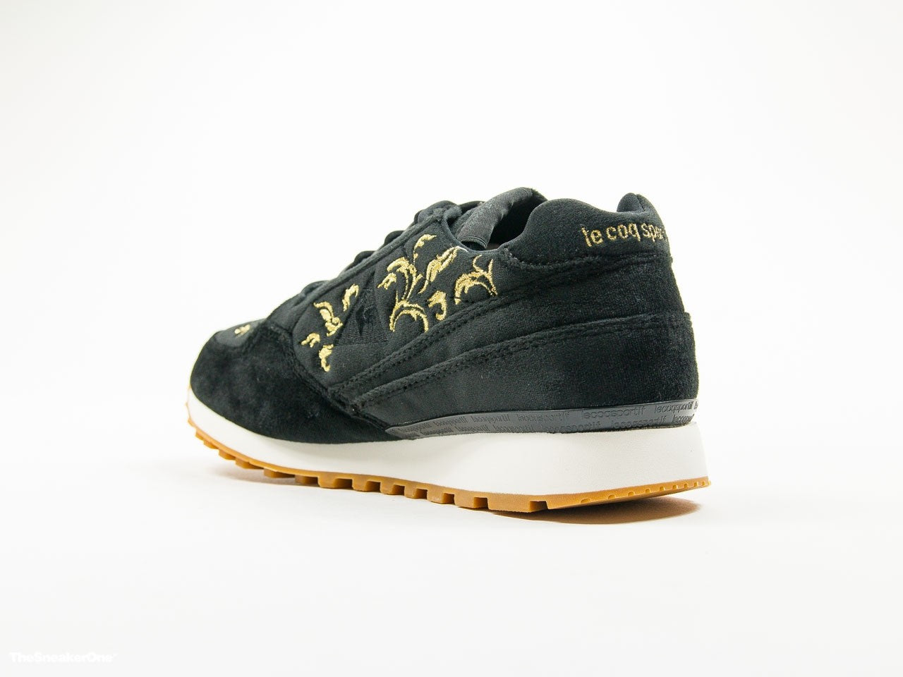 LE COQ SPORTIF ECLAT W EMBROIDERY BLACK GOLD