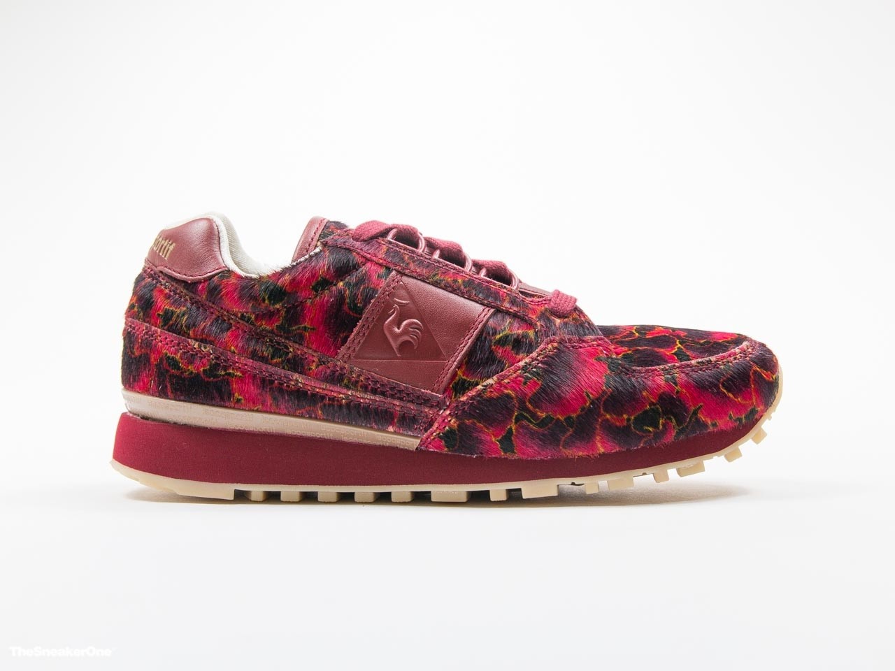 LE COQ SPORTIF ECLAT PONY HAIR PRINT RUBY WINE