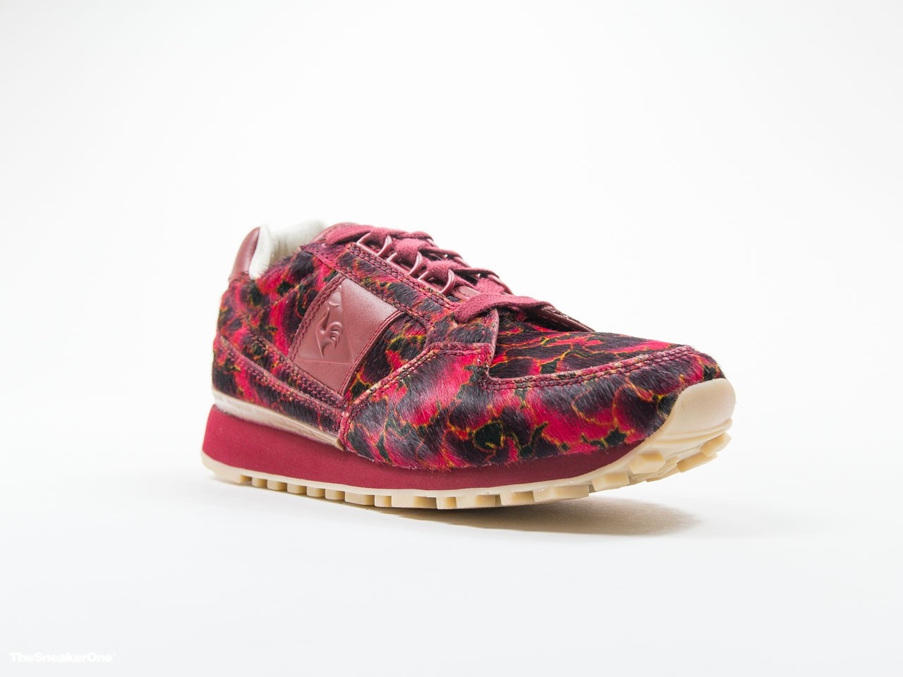 LE COQ SPORTIF ECLAT PONY HAIR PRINT RUBY WINE