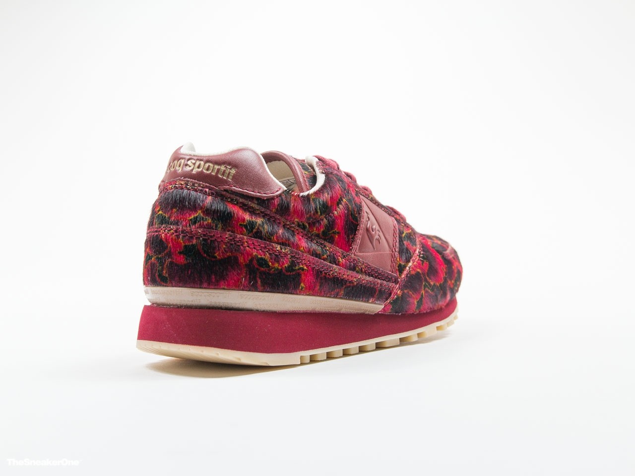 LE COQ SPORTIF ECLAT PONY HAIR PRINT RUBY WINE