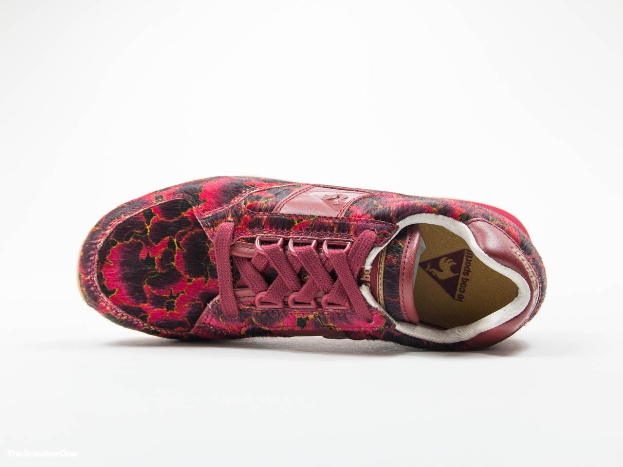 LE COQ SPORTIF ECLAT PONY HAIR PRINT RUBY WINE