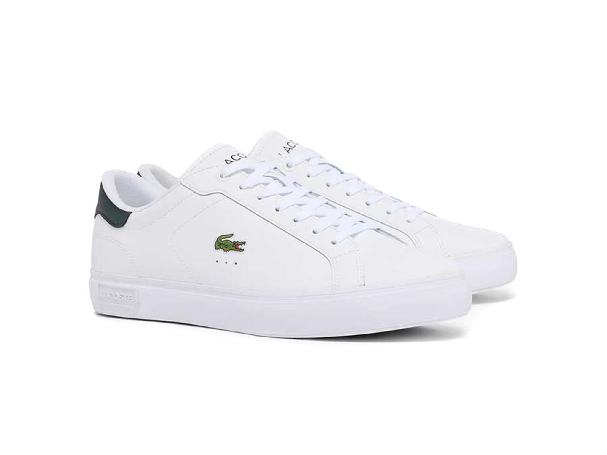 Lacoste Powercourt White Dark Green