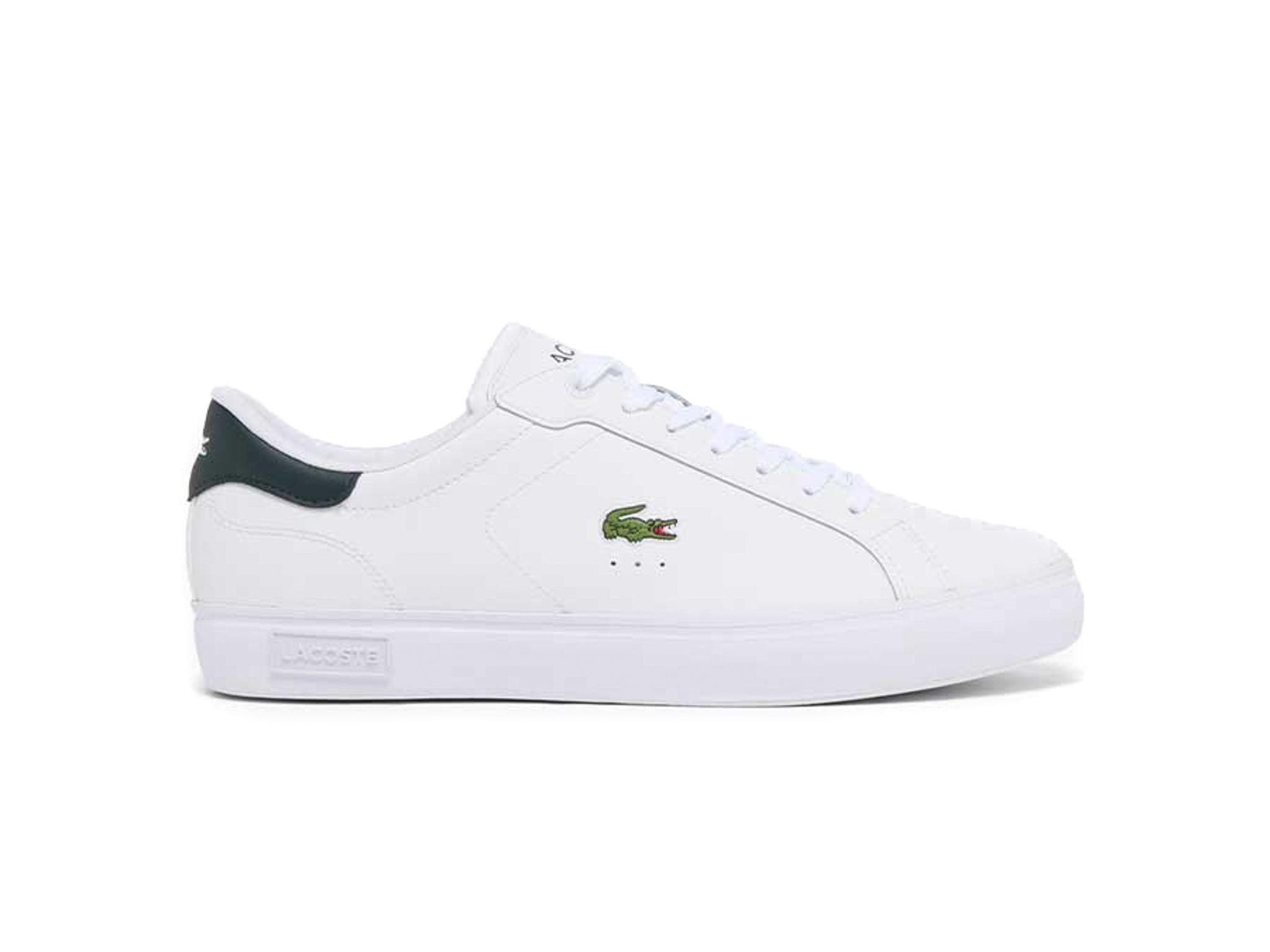 Zapatillas para hombre Lacoste Powercourt White Dark Green