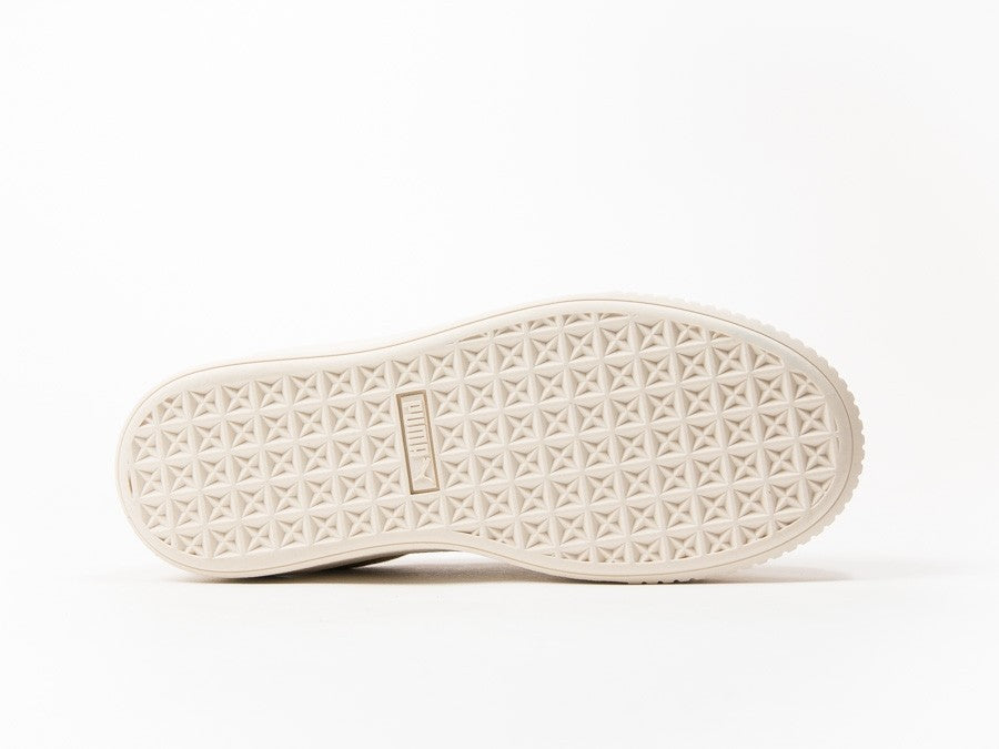 Puma Basket Platform CV Oatmeal Gold
