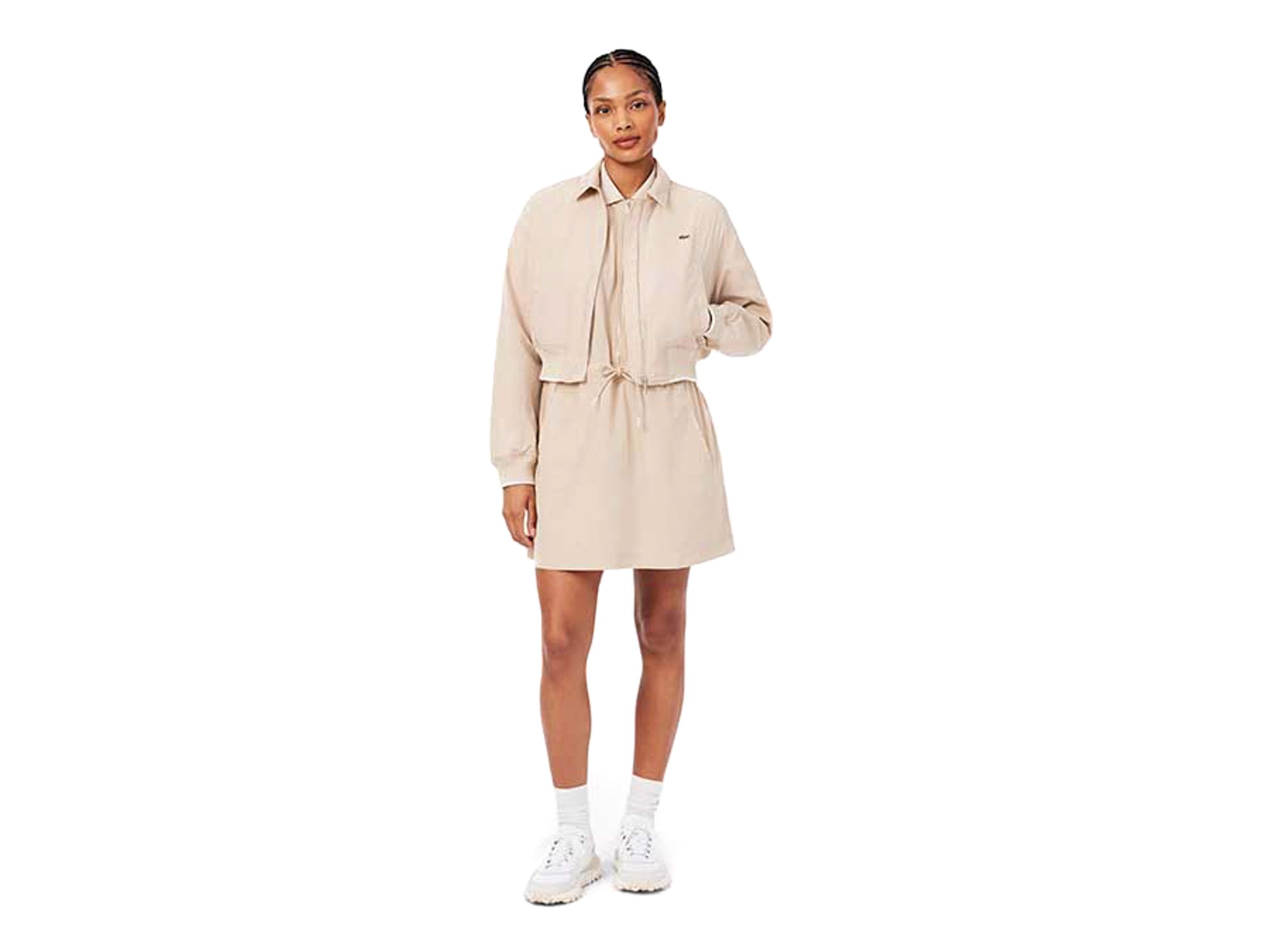 Lacoste Elite Active Silver Cream Pack White