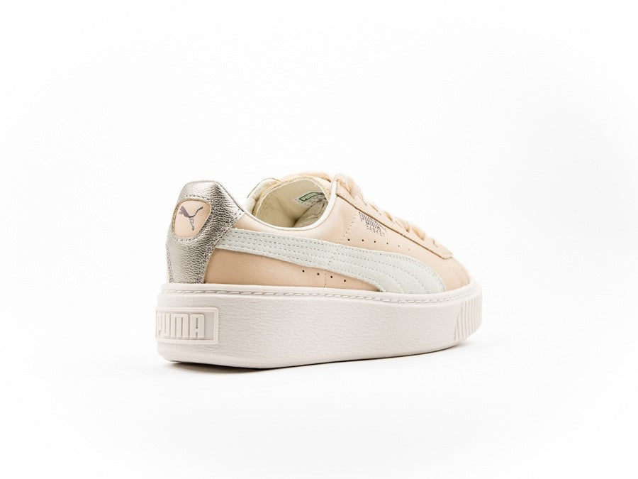 PUMA PLATFORM UP WN'S NATURAL VACHETTA