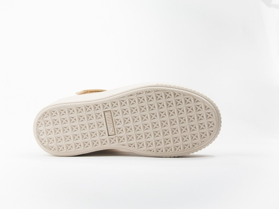 PUMA BASKET PLATFORM MID UP WN'S NATURAL