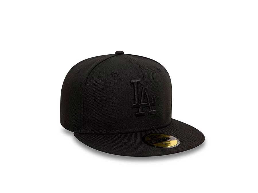 Gorra New Era 5950 League Essential LA Dodgers negra