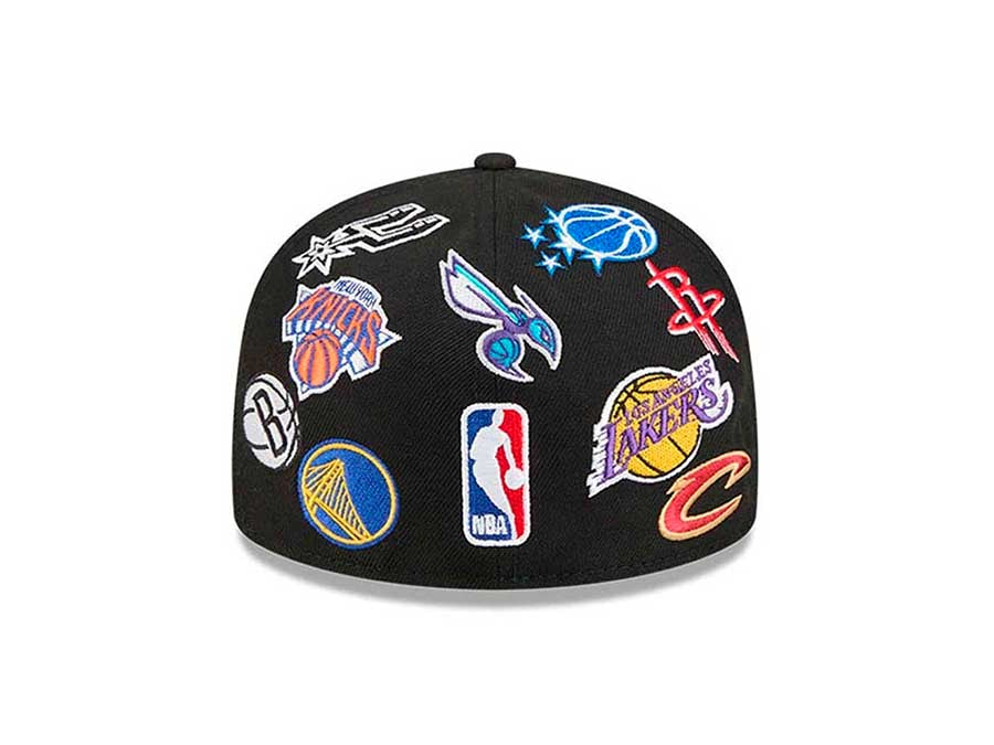 GORRA NEW ERA NBA ALL OVER BLK