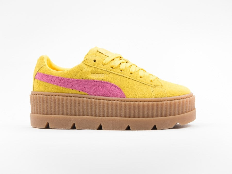 PUMA CLEATED CREEPER SUEDE WNS LEMON