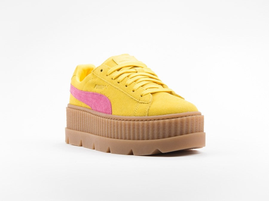 PUMA CLEATED CREEPER SUEDE WNS LEMON