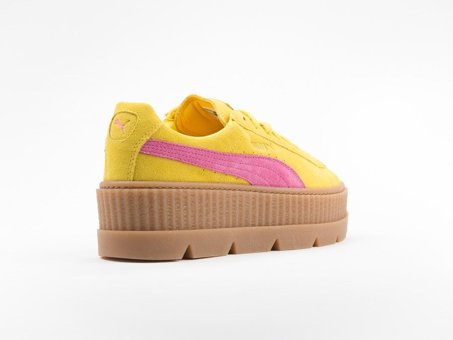 PUMA CLEATED CREEPER SUEDE WNS LEMON