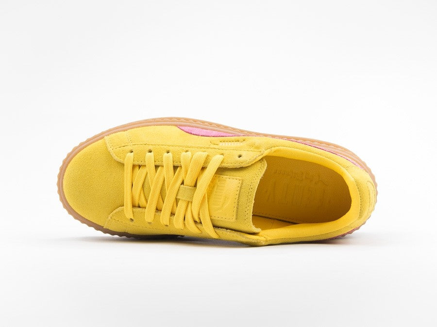 PUMA CLEATED CREEPER SUEDE WNS LEMON