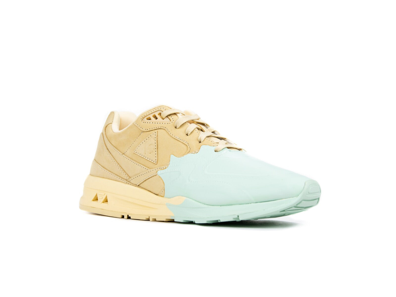 LE COQ SPORTIF LCS R800 NUBUCK DOUBLE CREAM MISTY