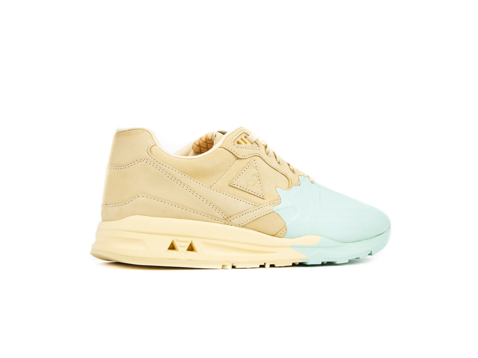 LE COQ SPORTIF LCS R800 NUBUCK DOUBLE CREAM MISTY