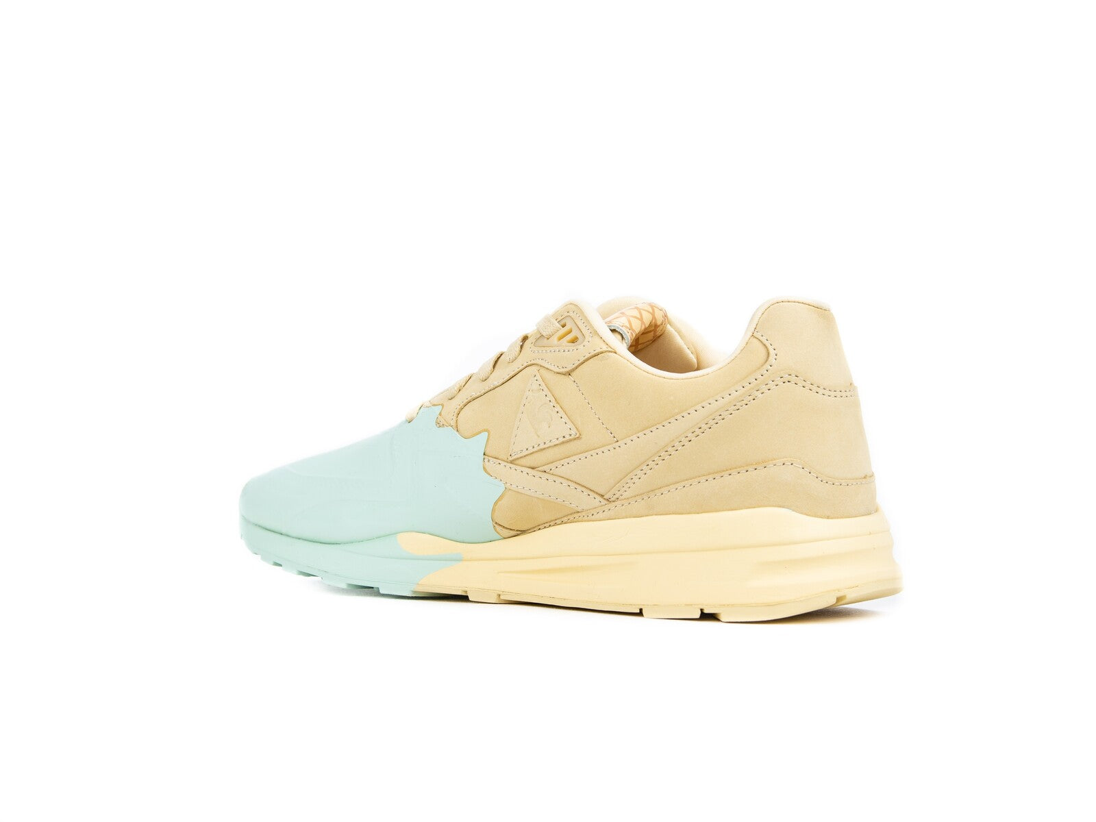 LE COQ SPORTIF LCS R800 NUBUCK DOUBLE CREAM MISTY