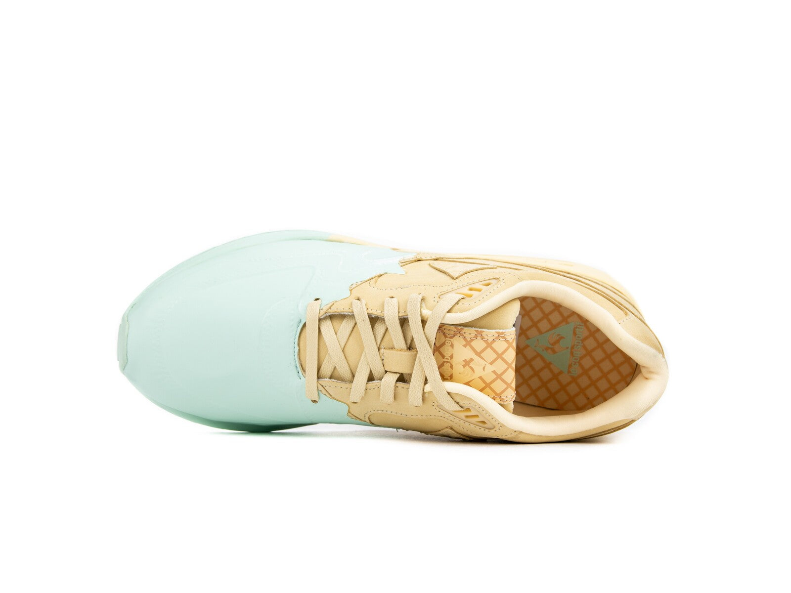 LE COQ SPORTIF LCS R800 NUBUCK DOUBLE CREAM MISTY