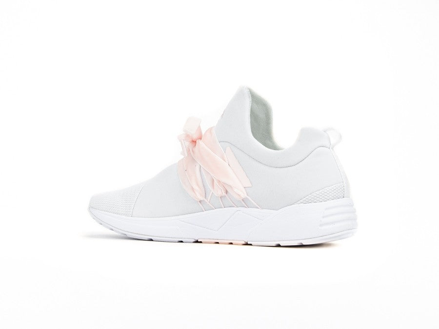 ARKK RAVEN MESH VELVET S-E15 WHITE SOFT ROSE