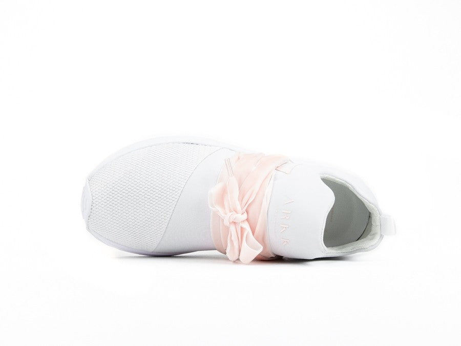 ARKK RAVEN MESH VELVET S-E15 WHITE SOFT ROSE