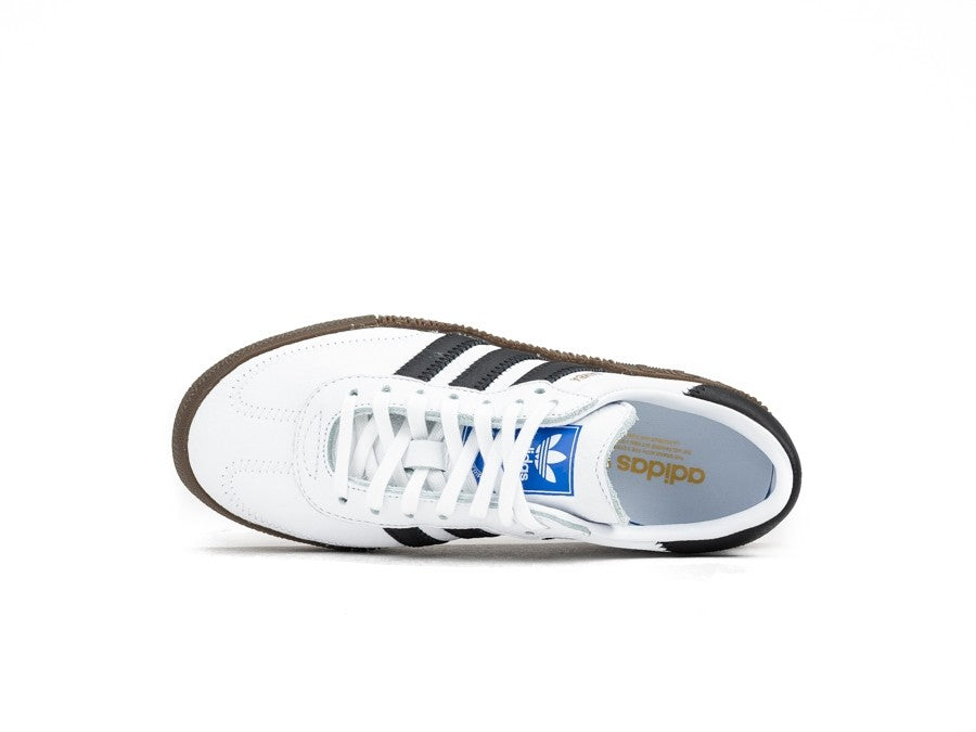 ADIDAS SAMBA ROSE W BLANCA BANDAS NEGRAS