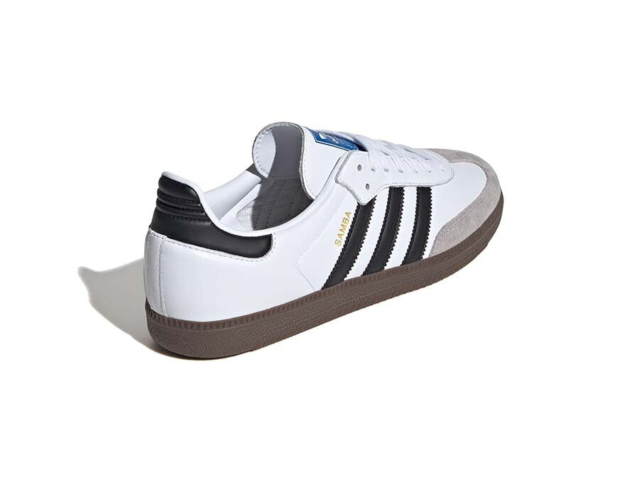 ADIDAS SAMBA OG  BLANCA CON BANDAS NEGRAS