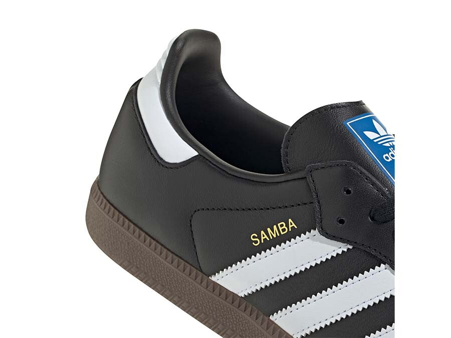 ADIDAS SAMBA OG  NEGRO BANDAS BLANCAS