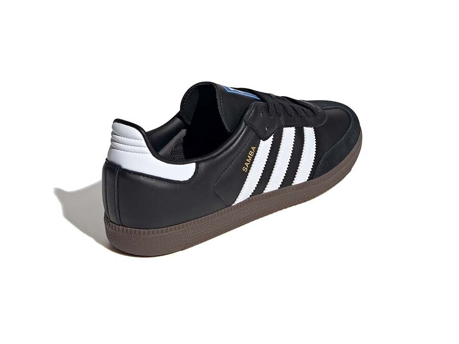 ADIDAS SAMBA OG  NEGRO BANDAS BLANCAS