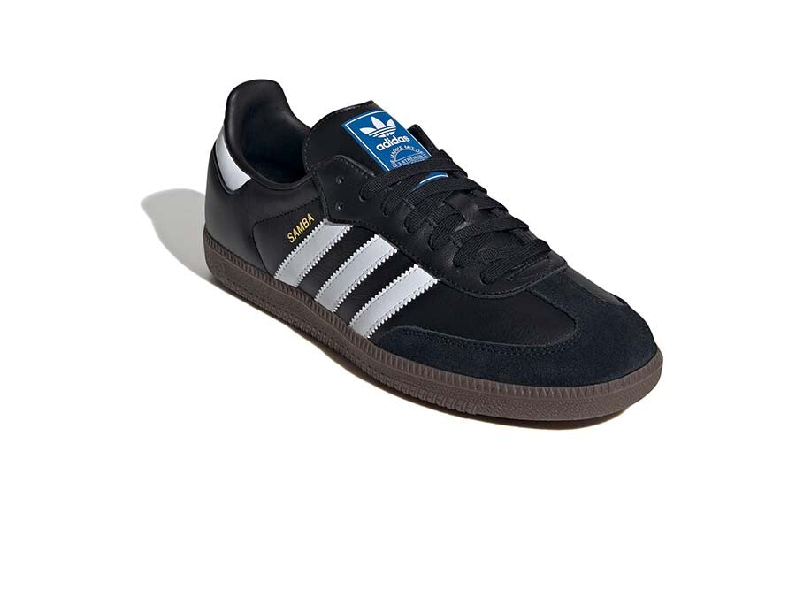 ADIDAS SAMBA OG  NEGRO BANDAS BLANCAS