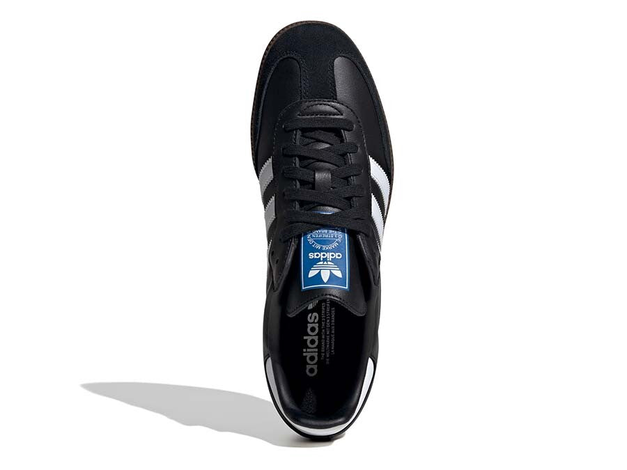 ADIDAS SAMBA OG  NEGRO BANDAS BLANCAS