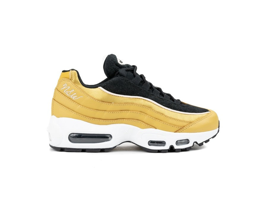 NIKE WOMEN S NIKE AIR MAX 95 LX  WHEAT GOLD-WHEAT