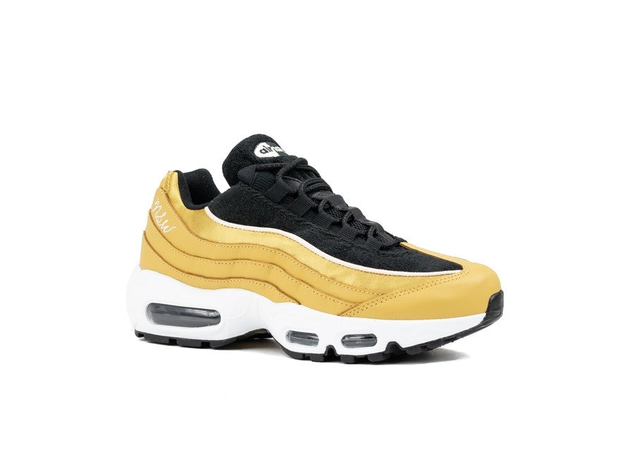 NIKE WOMEN S NIKE AIR MAX 95 LX  WHEAT GOLD-WHEAT