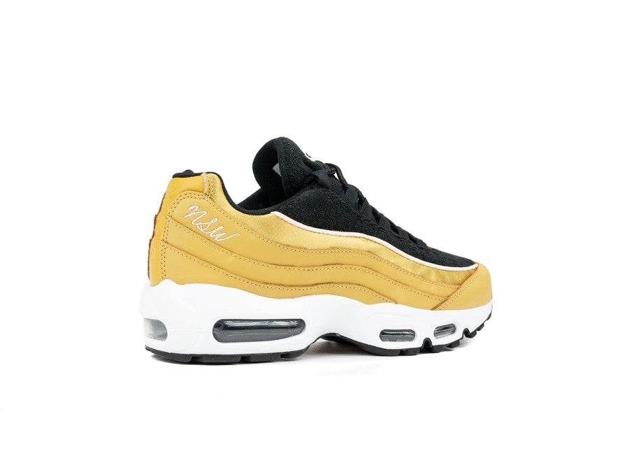 NIKE WOMEN S NIKE AIR MAX 95 LX  WHEAT GOLD-WHEAT