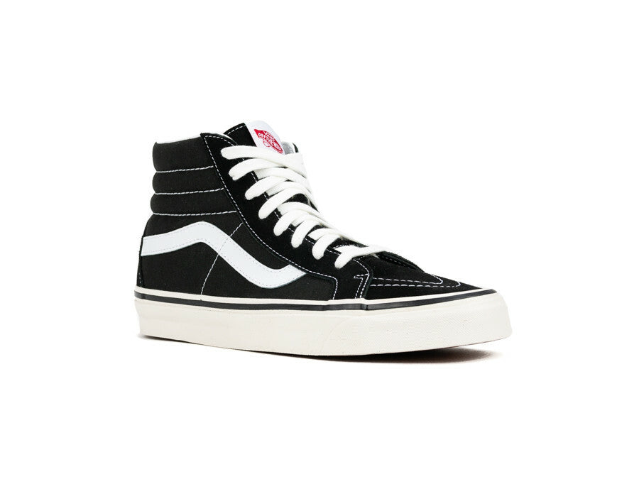 VANS UA SK8-HI BLACK BLACK WHITE
