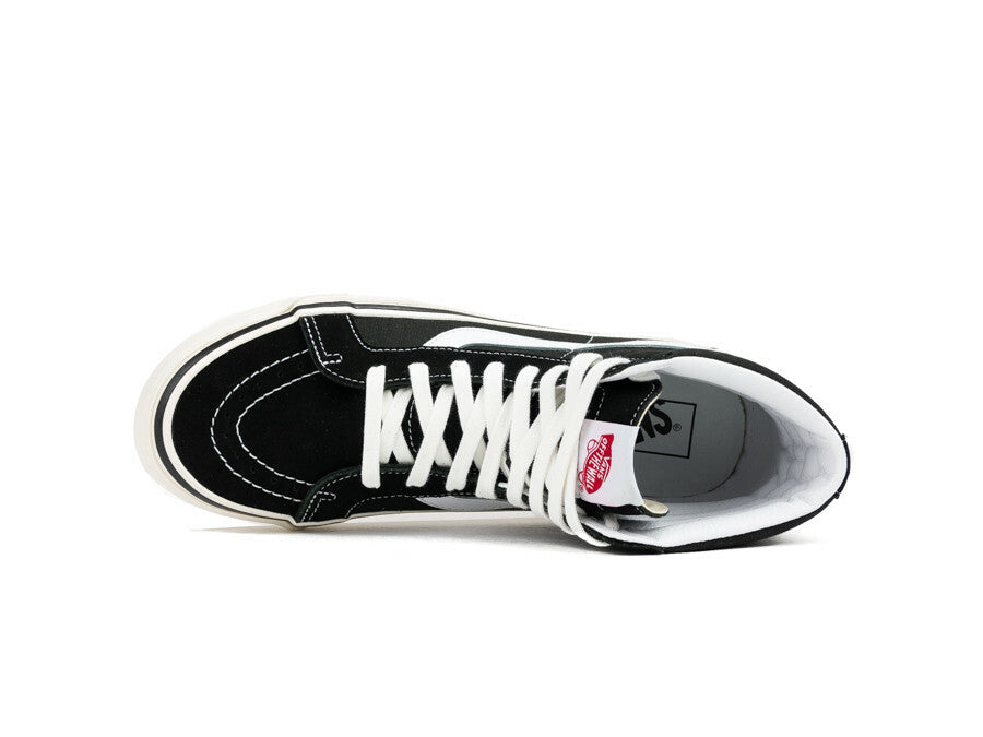 VANS UA SK8-HI BLACK BLACK WHITE
