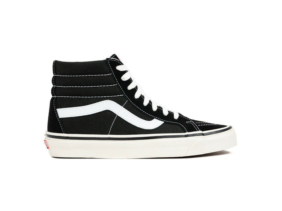 VANS UA SK8-HI BLACK BLACK WHITE