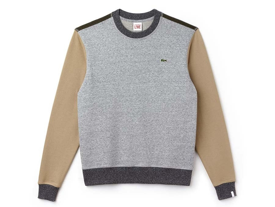 LACOSTE MEN S SWEATSHIRT ARBAS CHINE