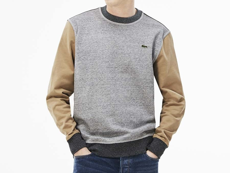 LACOSTE MEN S SWEATSHIRT ARBAS CHINE