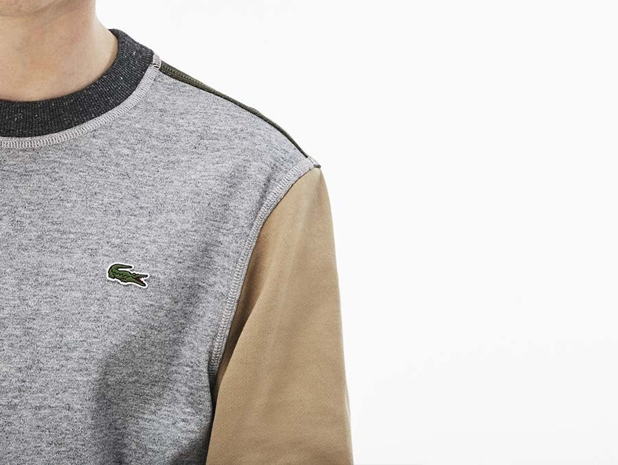 LACOSTE MEN S SWEATSHIRT ARBAS CHINE