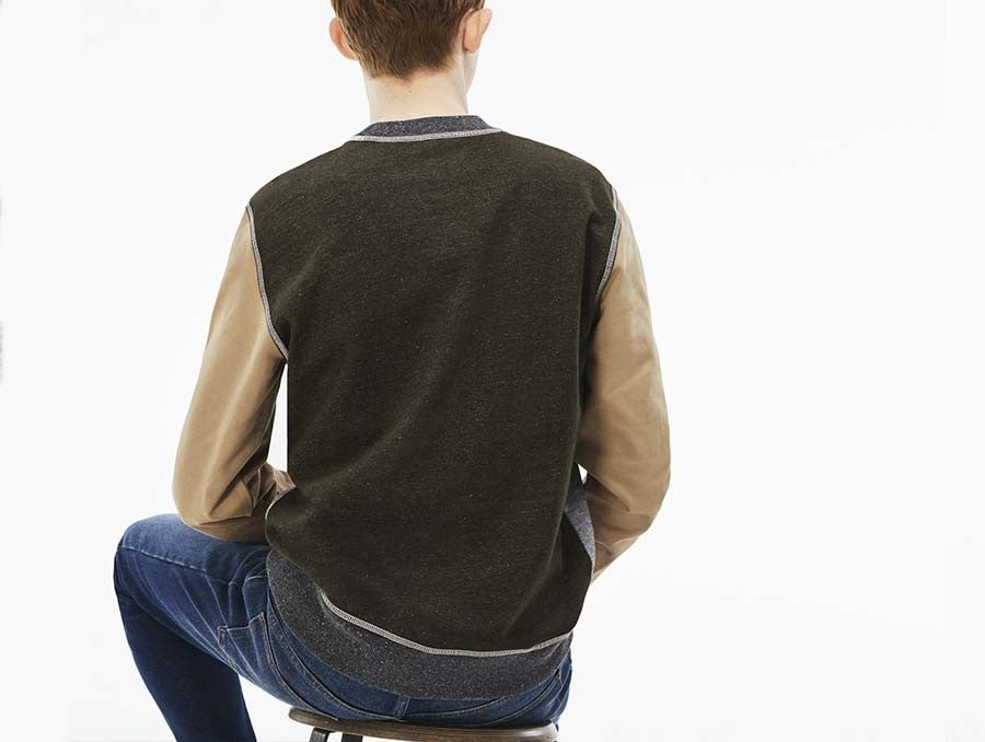 LACOSTE MEN S SWEATSHIRT ARBAS CHINE