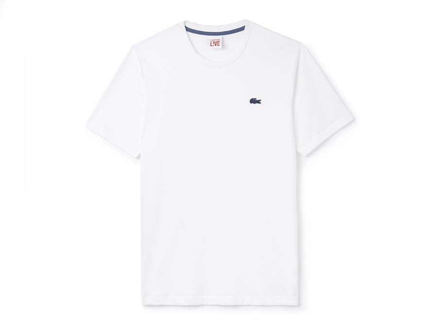 LACOSTE MEN S TEE-SHIRT BLANCO