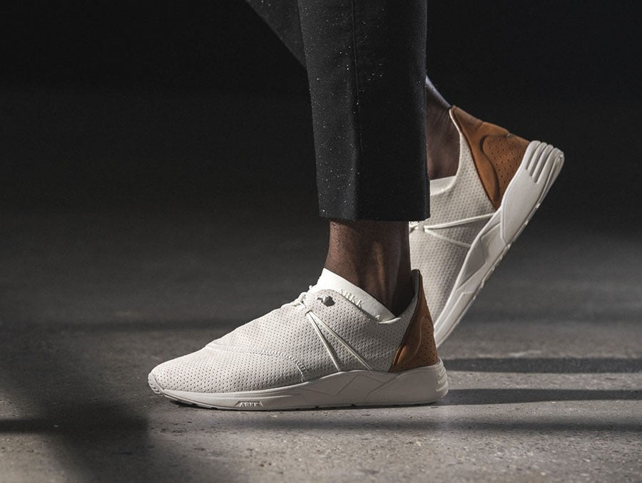 ARKK EAGLEZERO SUEDE S-E15 OFF WHITE BROWN