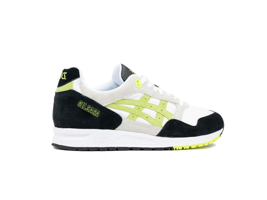 ASICS GELSAGA WHITE FLASH YELLOW