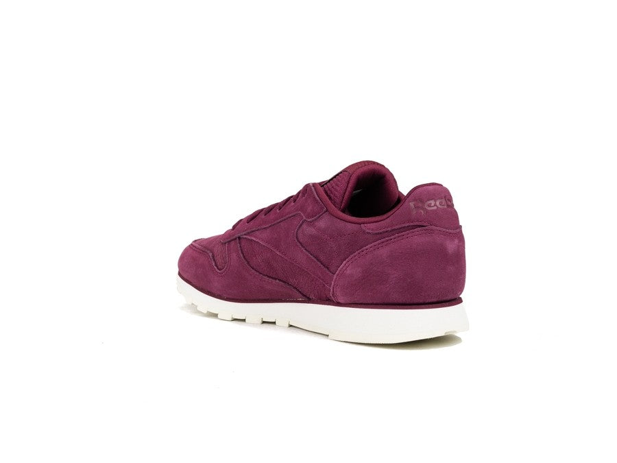 REEBOK CLASSIC LEATHER RUSTIC WINE-CHALK