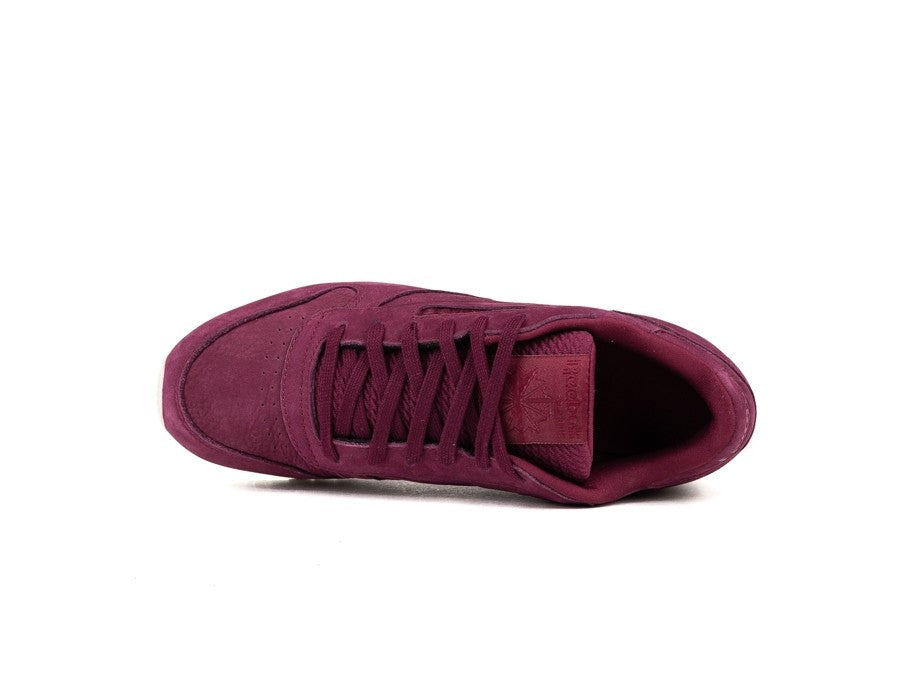 REEBOK CLASSIC LEATHER RUSTIC WINE-CHALK