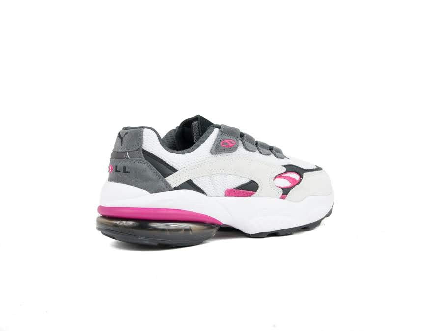 PUMA CELL VENOM WHITE-FUCHSIA PURPLE